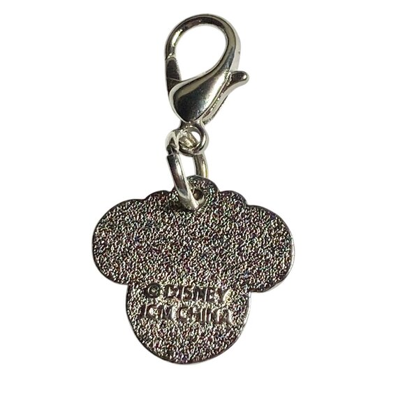 Disney Minnie Mouse Ears Clip On Charm Zipper Pull Bag Purse Charm Black Enamel - Picture 2 of 6
